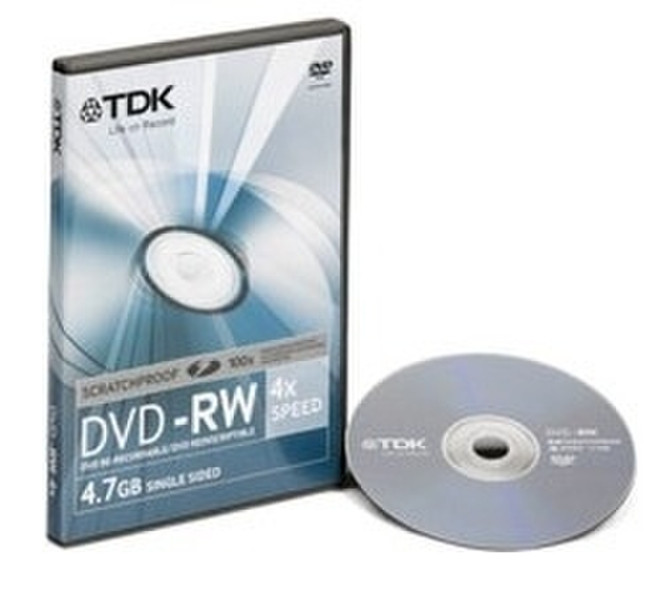 TDK DVD-RW ScratchProof Videobox