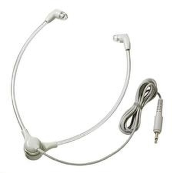 Olympus E87-2 Headset Weiß im Ohr Kopfhörer