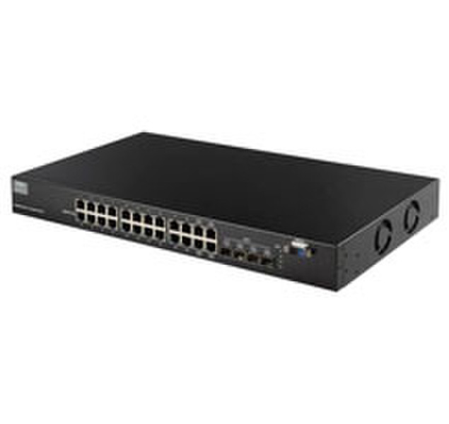 Edimax Gigabit 24-port L2 managed switch with 4 SFP ports