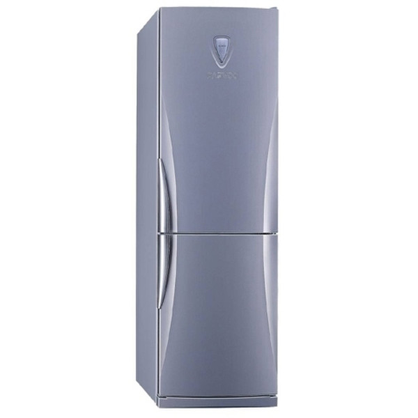 Daewoo ERF-366NIX Combi Fridge freestanding Stainless steel fridge-freezer