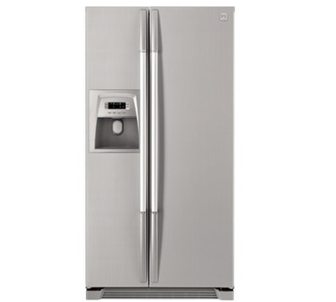 Daewoo FRN-U20DAI Side-by-Side Refrigerator freestanding Silver side-by-side refrigerator