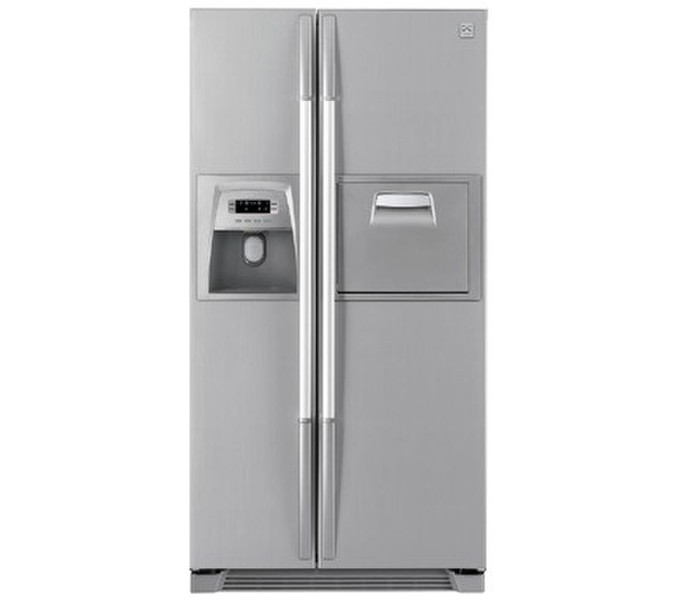 Daewoo FRN-U20GAI Side-by-Side Reftigerator freestanding Silver side-by-side refrigerator