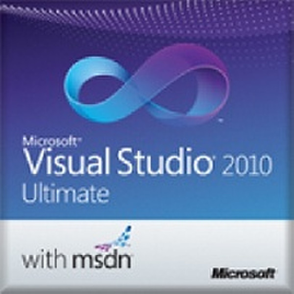 Microsoft VisualStudio Ultimate 2010 w/MSDN, 1u, RNW, Rtl, FRE