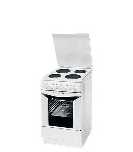 Indesit K3E11W Freestanding Sealed plate A White cooker