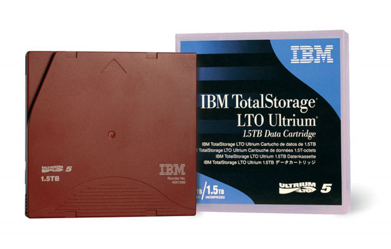 IBM 46X1290 1500GB LTO blank data tape