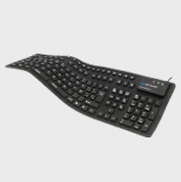 Acteck FX4000 USB+PS/2 QWERTY Black keyboard