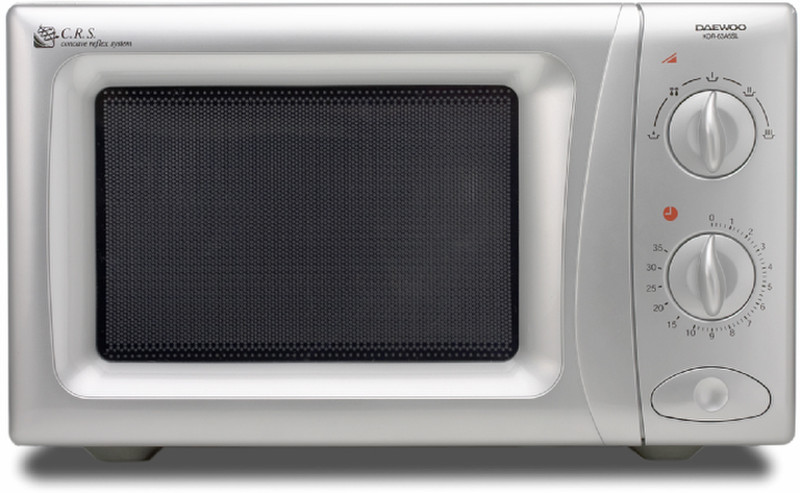 Daewoo KOR63A5 Microwave Oven 20л 800Вт Cеребряный