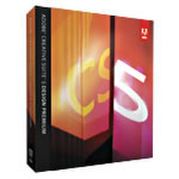 Adobe Creative Suite Upg CS5 Design Premium v5, DVD, Win, IT