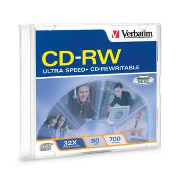 Verbatim 94692 CD-RW 700MB 1pc(s) blank CD