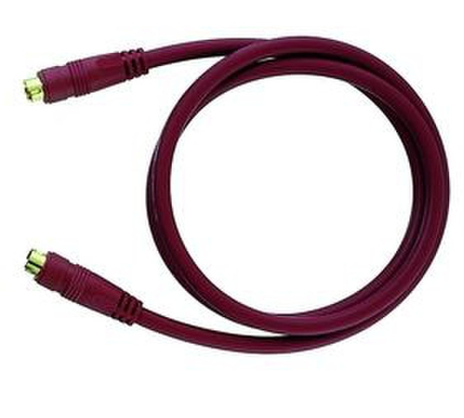 OEHLBACH S-VHS Video cable 3м S-Video (4-pin) S-Video (4-pin) Красный S-video кабель