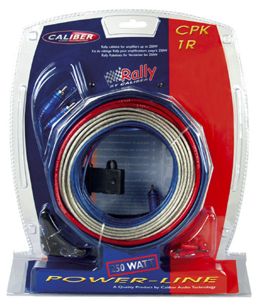 Caliber CPK1R 5m Black,Blue,Red audio cable