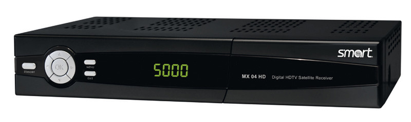 Smart MX04 HDCA Schwarz TV Set-Top-Box