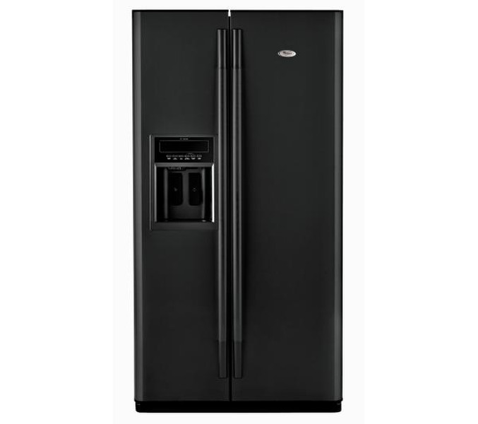 Whirlpool WSN5554 A+N freestanding A+ Black side-by-side refrigerator