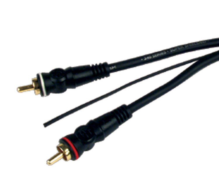 Caliber CL 241 1m RCA Black audio cable
