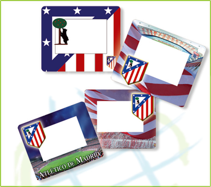 Global Pad Mouse Pad Photo Frame Atlético de Madrid Разноцветный коврик для мышки