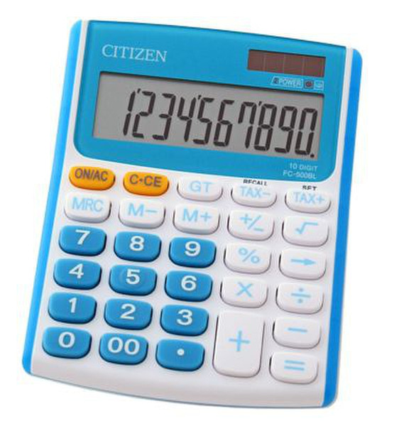 Citizen FC-500BL Tasche Einfacher Taschenrechner Taschenrechner