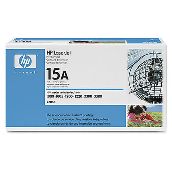 HP LaserJet C7115A Black Print Cartridge