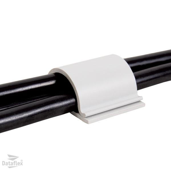 Dataflex Cable Clips 020 Серый 25шт кабельный зажим