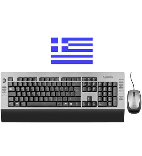 Wentronic KBM-100 GRE Keyboard + Mouse USB QWERTZ keyboard