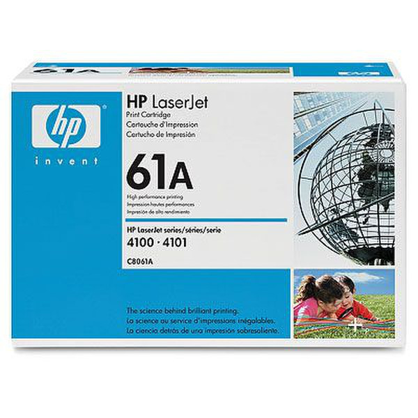 HP LaserJet C8061A Black Print Cartridge
