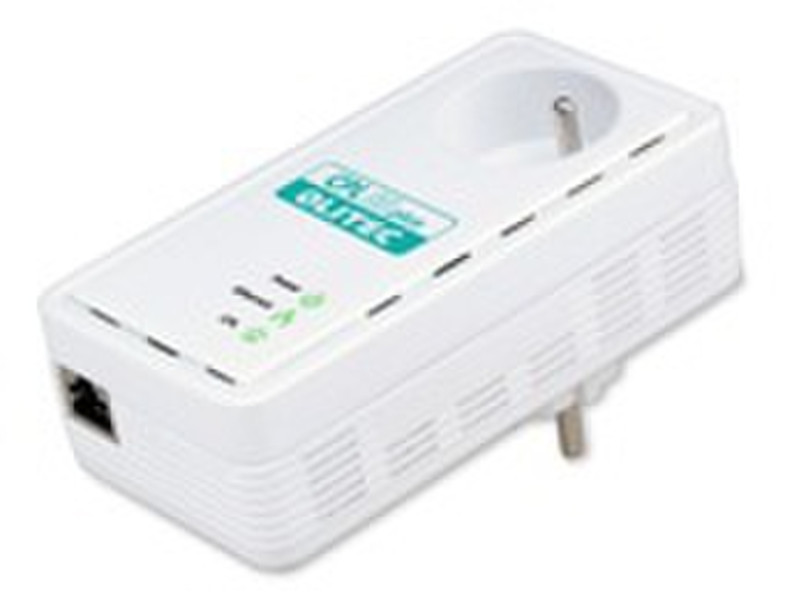 Olitec Adaptateur CPL 85 Homeplug Plus Ethernet 85Mbit/s Netzwerkkarte