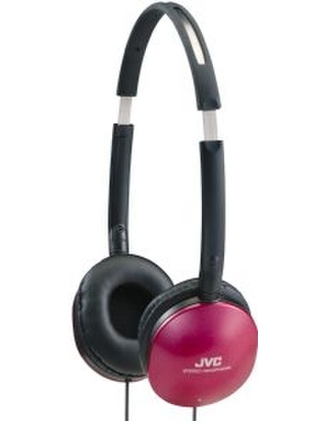 JVC HA-S150 Ohraufliegend Kopfband Schwarz, Rot