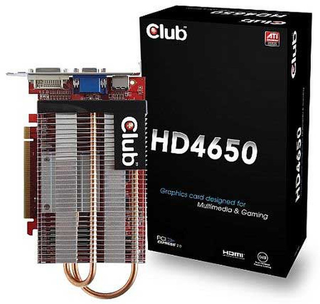 CLUB3D Radeon HD4650 1GB GDDR3