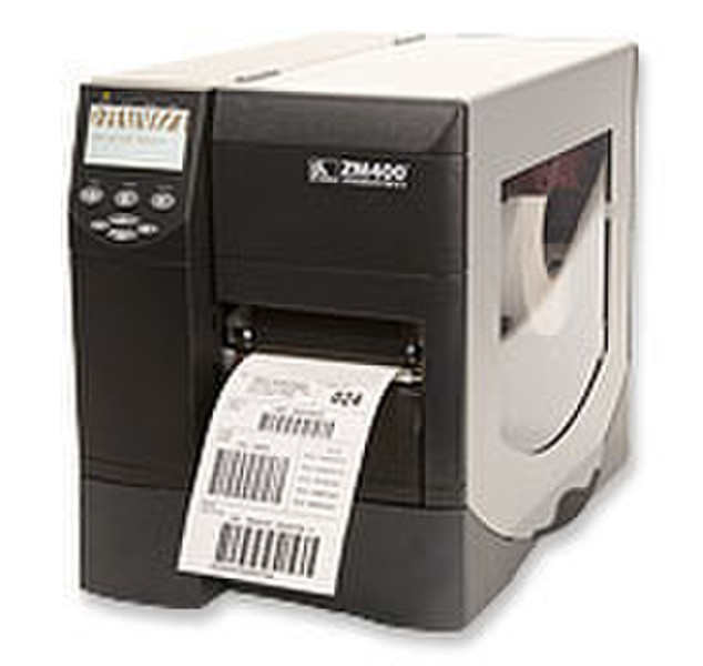 Zebra ZM400 Direkt Wärme/Wärmeübertragung 203 x 203DPI Schwarz, Grau Etikettendrucker