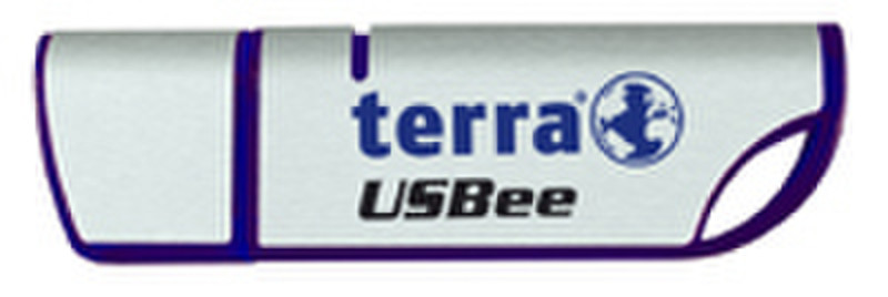 Wortmann AG Terra USBee 8GB 8GB USB 2.0 Type-A White USB flash drive