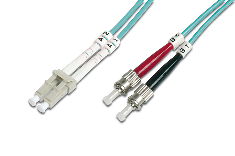 Digitus DK-2531-10 10m LC ST Yellow fiber optic cable