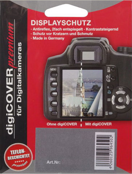 DigiCover Screen Protector Premium f/ Fujifilm FinePix S1800