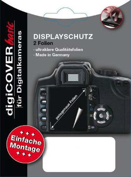 DigiCover Screen Protector Basic f/ Nikon Coolpix P100