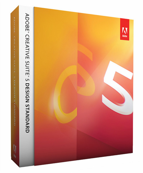 Adobe Creative Suite 5 Design Standard, UPG, Mac