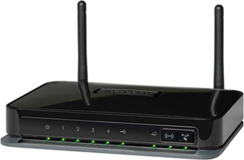 Netgear MBRN3000 Fast Ethernet 3G Black wireless router