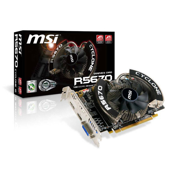 MSI R5670 Cyclone 1G 1GB GDDR5