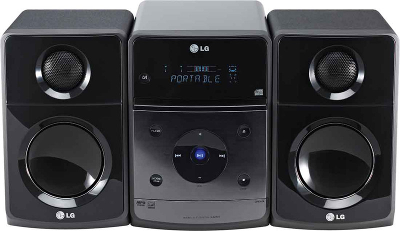 LG XB64 Micro set 60W Black home audio set