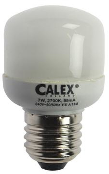 Rombouts 572118 7W E27 Warm white fluorescent bulb energy-saving lamp