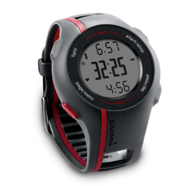 Garmin Forerunner 110 M Черный, Красный спортивный наручный органайзер