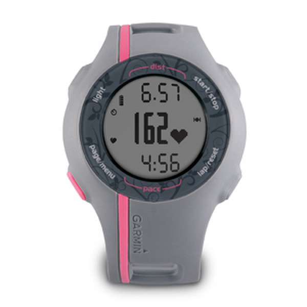 Garmin Forerunner 110, Women's Pink Bundle, Europe Серый, Розовый спортивный наручный органайзер