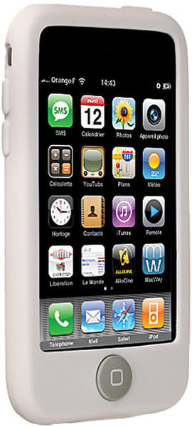 Apple SW-CAP-COL-M Белый чехол для мобильного телефона