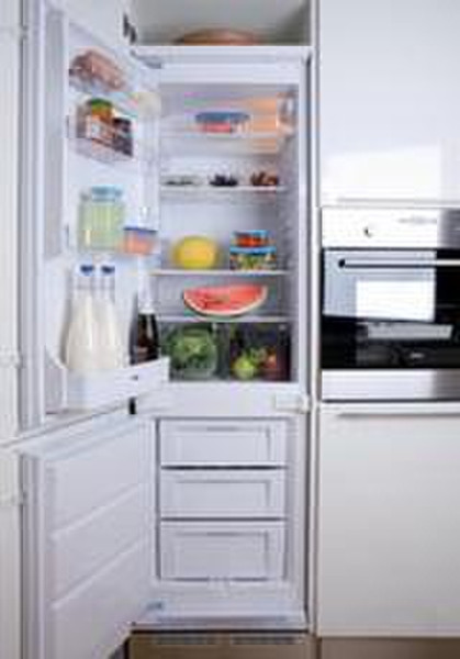 Ignis ARL779 Встроенный 266л A+ Белый холодильник с морозильной камерой