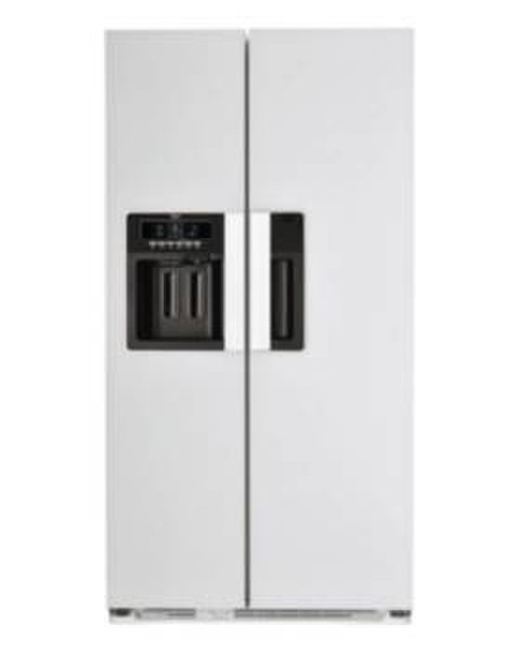 Whirlpool WSN 5554 A+ W freestanding A+ White side-by-side refrigerator