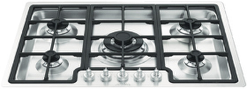 Smeg PGF75FSC3 built-in Gas hob Stainless steel hob