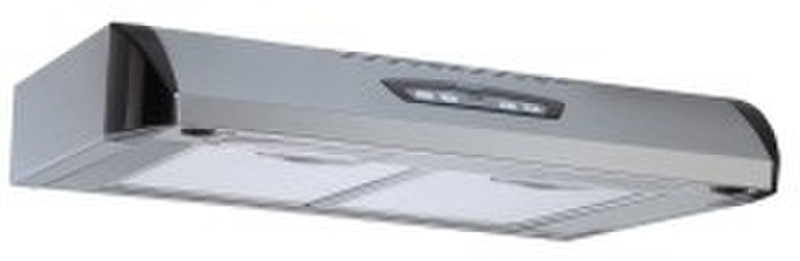 Pelgrim WA 68 Canopy Hood Halbeingebaut (ausziehbar) 320m³/h Silber