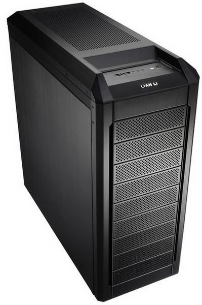 Lian Li PC-P50B Midi-Tower Schwarz Computer-Gehäuse