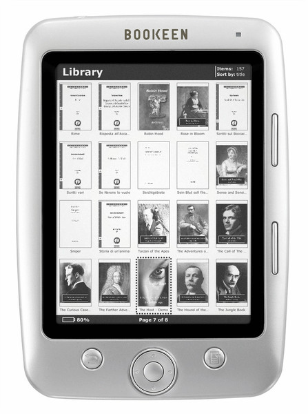 Bookeen BC500GREPUB 5Zoll 1GB Weiß eBook-Reader