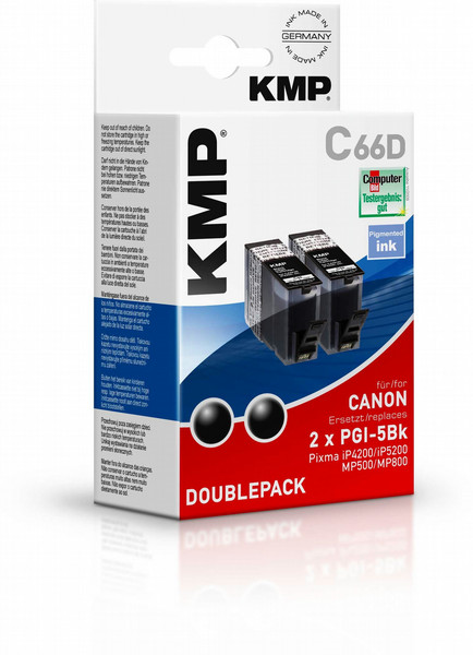 KMP C66D Black ink cartridge