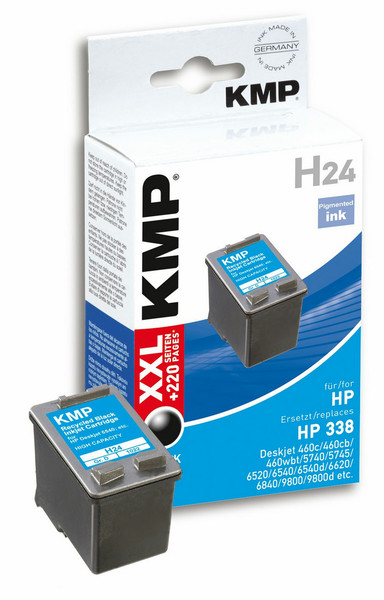 KMP H24 Black ink cartridge