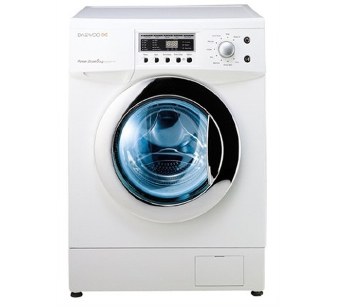 Daewoo DWD-F1222 Washing Machine Отдельностоящий Фронтальная загрузка 6кг 1200об/мин Белый стиральная машина