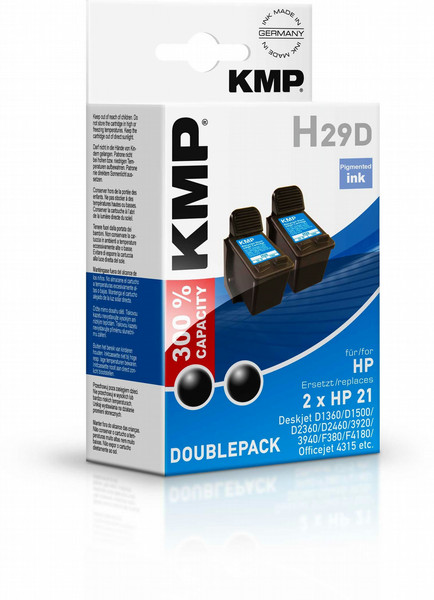 KMP H29D Black ink cartridge